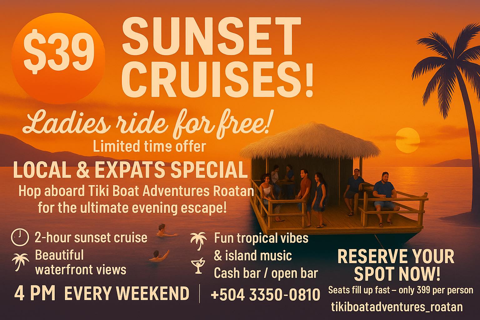 Sunset Cruise – Local & Expats Special